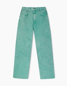 Джинсы женские Gloria Jeans GJN029204 зеленый 52/170