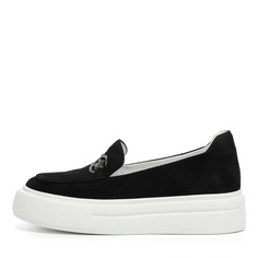 Лоферы женские CORSOCOMO CC16283-WL черные 40 RU