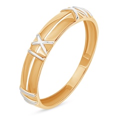 Кольцо из красного золота р. 16 585Gold 401005374