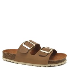 Шлепанцы женские Bio Green PT10-8 коричневые 37 EU