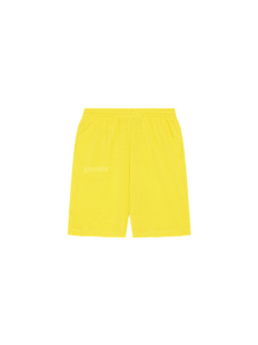 Шорты унисекс PANGAIA 265 желтые XXL