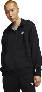 Толстовка мужская Nike M Sportswear Club Hoodie Full Zip черная XS