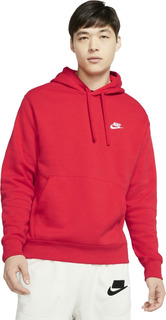 Худи мужское Nike M Sportswear Club Fleece Pullover Hoodie красное L