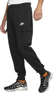Спортивные брюки мужские Nike M Sportswear Club Fleece Cargo Pants черные XS