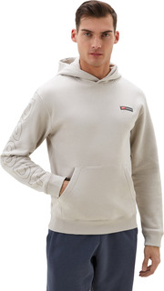 Худи мужское Reebok Identity Logo Mash-Up Hoodie бежевое M