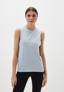 Майка женская Reebok Running Graphic Tank W голубая XS