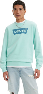 Свитшот мужской Levis STANDARD GRAPHIC CREW BATWING CORE CREW голубой L Levis®