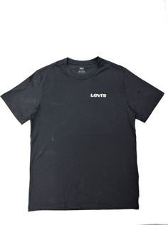 Футболка мужская Levis GRAPHIC CREWNECK TEE ZA CORE CAVIAR GRAP черная L Levis®