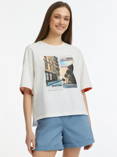 Футболка женская 14708059-4 oodji белая S