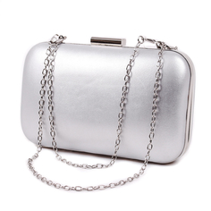 Сумка клатч женская Flioraj 09936 серебристая