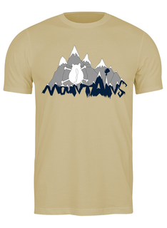 Футболка мужская Printio Cats here 2984517 бежевая L