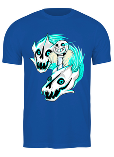 Футболка мужская Printio Череп динозавра 1405527 синяя M