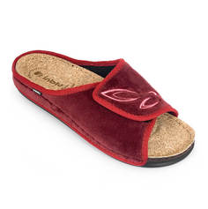 Тапочки женские Inblu 218109913 бордовые 40 RU