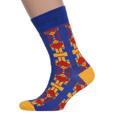 Носки MoscowSocksClub nm-415 синие 27 (41-43)