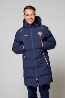 Пуховик мужской Forward m08131g-ff202 синий 6XL