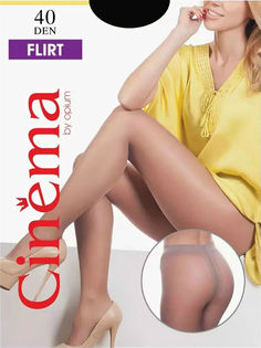 Колготки женские Cinema Flirt40nero5 черные 5