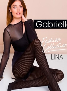 Колготки женские Gabriella Gab Lina черные 3
