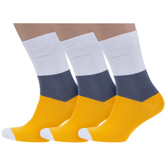 Комплект носков мужских MoscowSocksClub msk3-М47 разноцветных 29