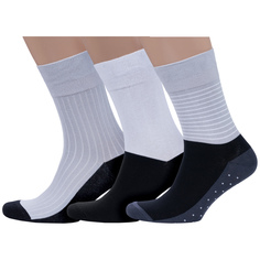Комплект носков мужских MoscowSocksClub msk3-М47 разноцветных 29