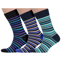 Комплект носков мужских MoscowSocksClub msk3-М41 разноцветных 29