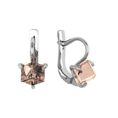 Серьги из серебра с алпанитом ПРИВОЛЖСКИЙ ЮВЕЛИР 301307-FA75