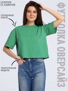 Футболка женская Апрель 1ЖДФК4122804 зеленая 96-100/164