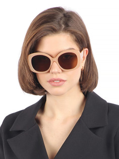 Солнцезащитные очки женские Pretty Mania DD071 коричневые