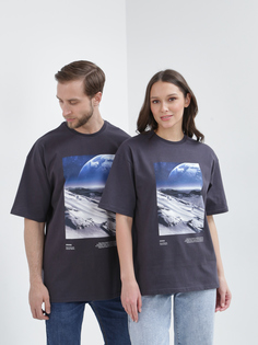 Футболка унисекс КосмоМерч Ф_9 серая XS