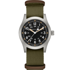 Наручные часы мужские Hamilton KHAKI FIELD Mechanical зеленые