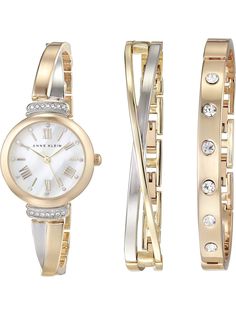 Наручные часы женские Anne Klein AK/2245TTST золотистые/серебристые