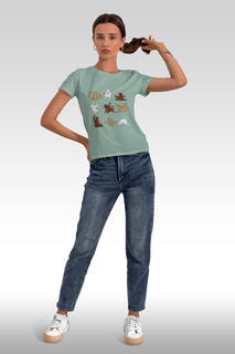 Футболка женская BLACKSI 2260 хаки M