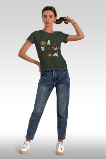 Футболка женская BLACKSI 2260 хаки M