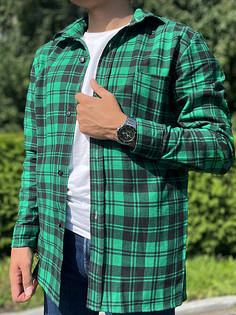 Рубашка мужская FORSA 11-61-5 зеленая 60 RU
