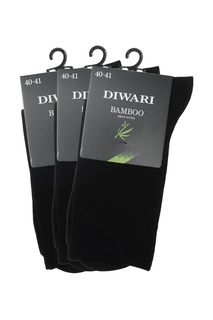 Комплект носков мужских DIWARI 7С-94СП черных 29