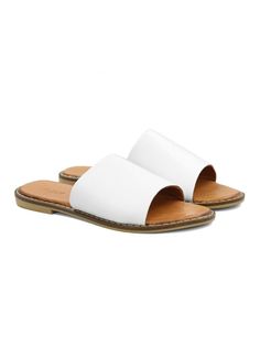Сабо женские Clarks 22203118 белые 41 EU