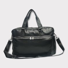 Дорожная сумка унисекс BRUONO STN-6619 черная, 32x20x48 см