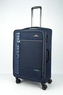Чемодан унисекс Sweetbags Basic темно-синий, 74х46х29 см