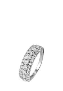 Кольцо из серебра р.19 WONDERLI КДР7305К, фианит