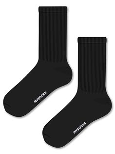 Носки унисекс MySocks sku001 черные 37-43