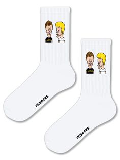 Носки унисекс MySocks sku185 белые 37-43