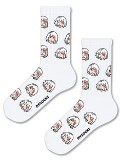 Носки унисекс MySocks sku67 белые 37-43