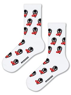 Носки унисекс MySocks sku137 белые 37-43