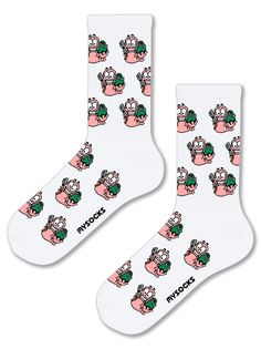Носки унисекс MySocks sku213 белые 37-43