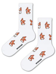 Носки унисекс MySocks sku60 белые 37-43