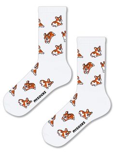 Носки унисекс MySocks sku60 белые 37-43