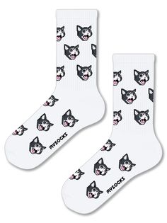 Носки унисекс MySocks sku68 белые 37-43