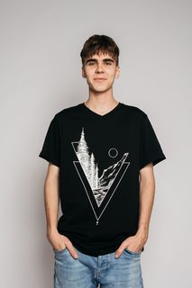 Футболка мужская Let`s Go 54208 черная 50 RU