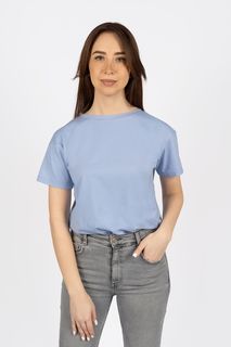 Футболка женская Let’s Go БФЖ4454 голубая 42 RU