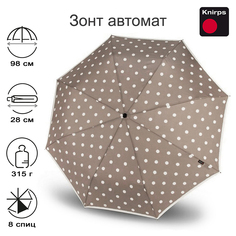 Зонт женский Knirps T.200 Medium Duomatic dot art taupe