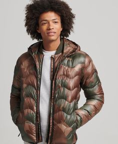 Куртка мужская Superdry M5011420A зеленая L